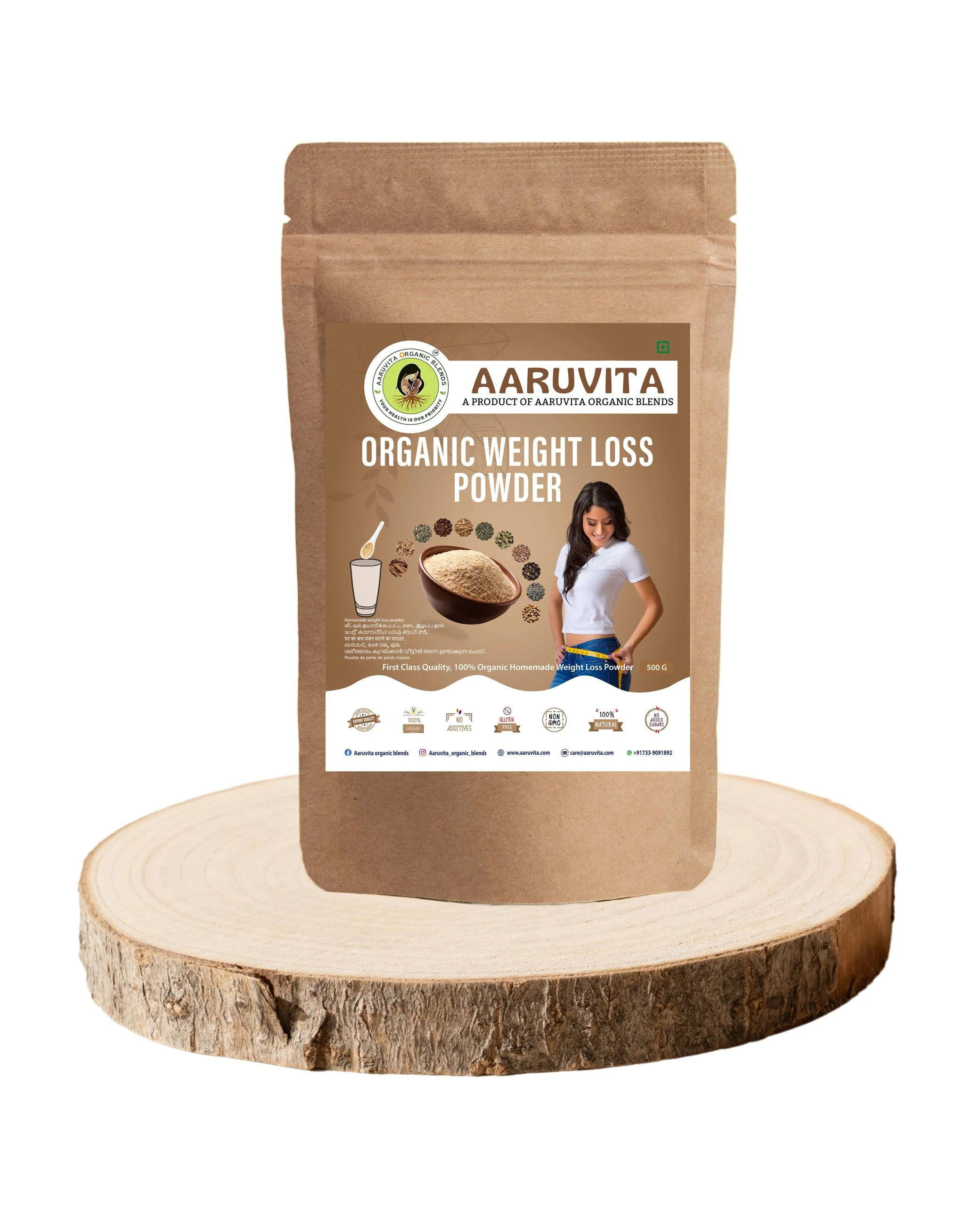 organic weight loss powder